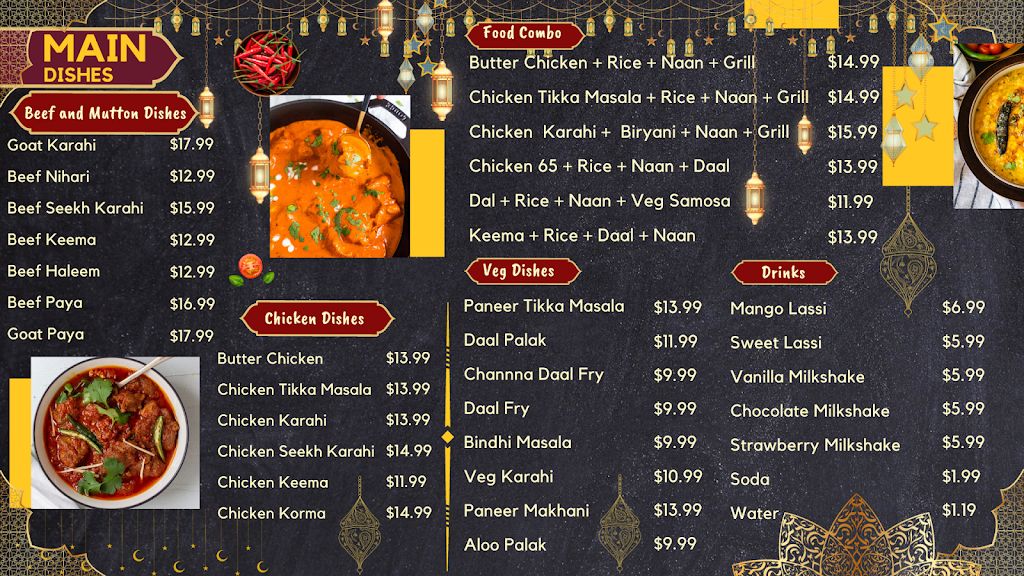 Chandni Chowk Grill & Ice Cream Menu 2